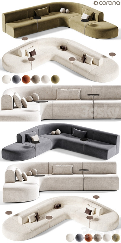 ARTIKO Sectional modular sofa